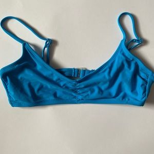 Teal bikini top